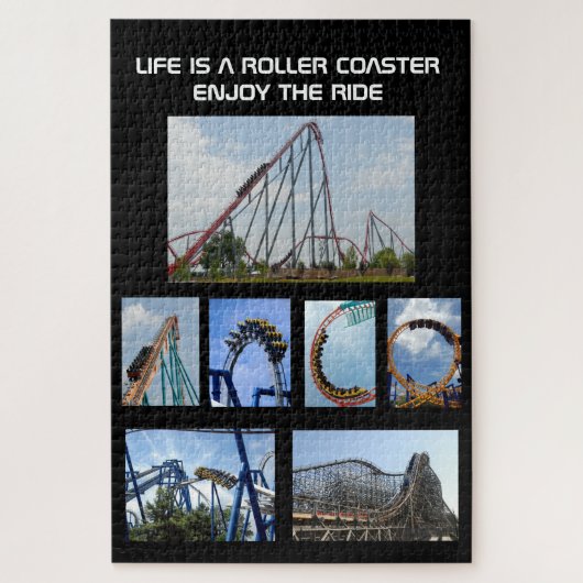Roller Untersetzer Ride Poster Jigsaw Puzzle (Vertikal)