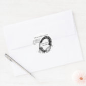 Roller Untersetzer Ride Runder Aufkleber (Umschlag)