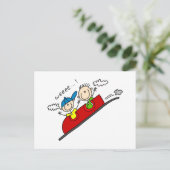 Roller Untersetzer Ride Tshirts und Geschenke Postkarte (Stehend Vorderseite)