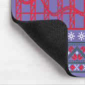 Roller Untersetzer Scene Ugly Weihnachtssüßer Mousepad (Ecke)