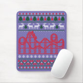 Roller Untersetzer Scene Ugly Weihnachtssüßer Mousepad (Mit Mouse)