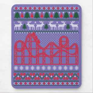 Roller Untersetzer Scene Ugly Weihnachtssüßer Mousepad