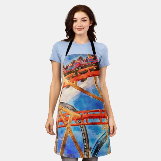 Roller-Untersetzer-Schürze Schürze (Getragen)