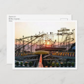 Roller Untersetzer, Seaside Heights NJ Vintag Postkarte (Vorne/Hinten)