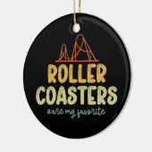 Roller-Untersetzer sind mein Lieblingspark Keramik Ornament (Links)