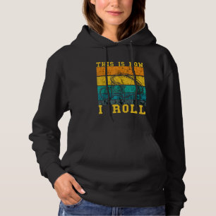 Roller Untersetzer So Roll ich Thrillseeker nein Hoodie