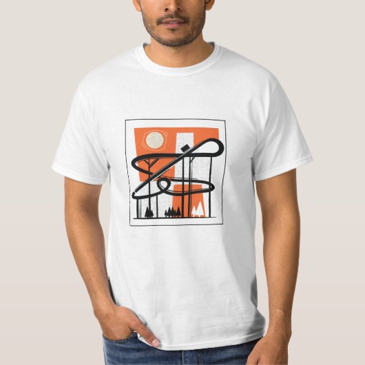 ROLLER-UNTERSETZER T-Shirt (Vorderseite)