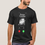 Roller Untersetzer Telefonanzeige Roller Untersetz T-Shirt (Vorderseite)