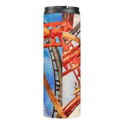 Roller Untersetzer Thermal Tumbler Thermosbecher (Rückseite)