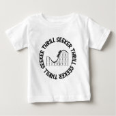 ROLLER UNTERSETZER THRILL SEEKER BABY T-SHIRT (Vorderseite)