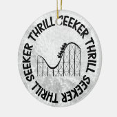 ROLLER UNTERSETZER THRILL SEEKER KERAMIK ORNAMENT (Links)