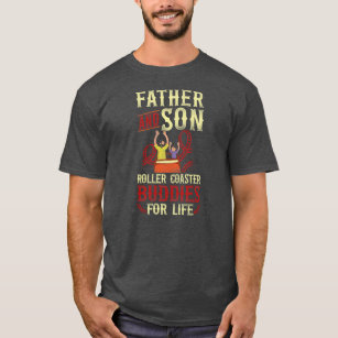 Roller Untersetzer Vater Vater Sohn Vintag Vater u T-Shirt