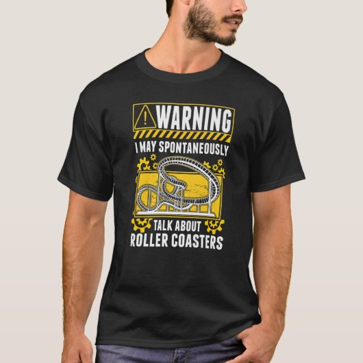 Roller-Untersetzer-Vergnügungspark 1 T-Shirt (Vorderseite)