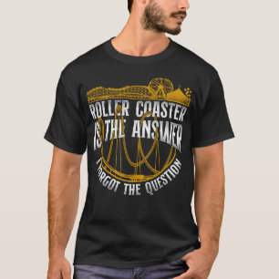 Roller Untersetzer Vergnügungspark Roller Unterset T-Shirt