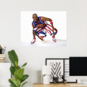 Roller zwischen den Beinen Poster (Heimbüro)