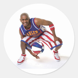 Roller zwischen den Beinen Runder Aufkleber