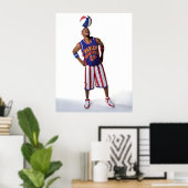 Rollerball auf Kopf Poster (Heimbüro)