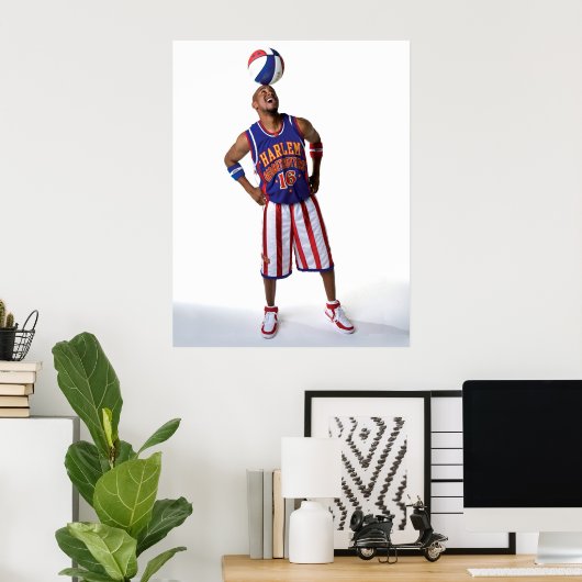 Rollerball auf Kopf Poster (Heimbüro)