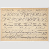 Rollerball-Decoupage Seidenpapier (Vorderseite)