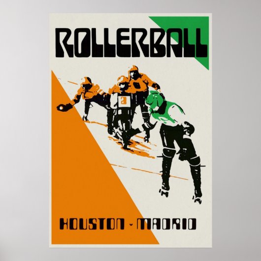 Rollerball Houston / Madrid Poster (Vorne)