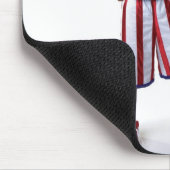 Rollerballdrehbeschleunigung auf Kopf Mousepad (Ecke)