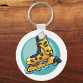 Rollerblade-Schlüsselanhänger Schlüsselanhänger (Vorderseite)