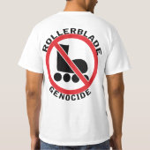 ROLLERBLADEGENOCIDE T-Shirt (Rückseite)