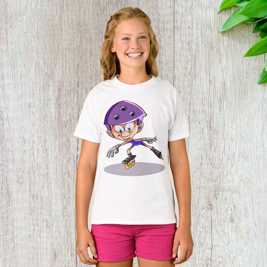 Rollerblader Girls T - Shirt