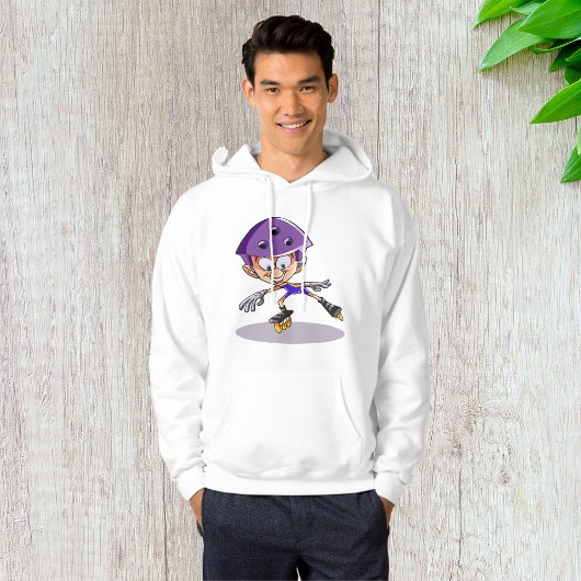 Rollerblader Mens Hoodie