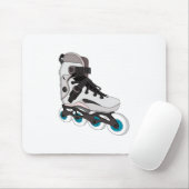 Rollerblades Rollerskate Inline Skate Art Mousepad (Mit Mouse)