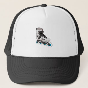 Rollerblades Rollerskate Inline Skate Art Truckerkappe