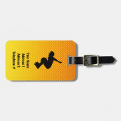 Rollerblading Gepäckanhänger (Vorderseite horizontal)