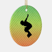 Rollerblading Keramikornament (Rechts)
