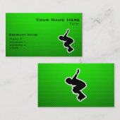 Rollerblading Polizist Visitenkarte (Vorne/Hinten)