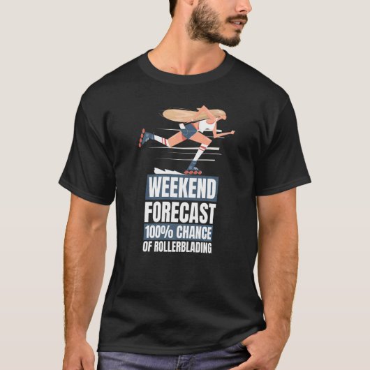 Rollerblase für Inline-Skater T-Shirt (Vorderseite)