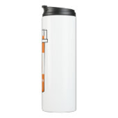 Rollerblase ist mein Medikament Thermosbecher (Nach rechts gedreht)