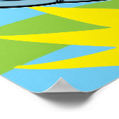 Rollerblendung Poster (Ecke)