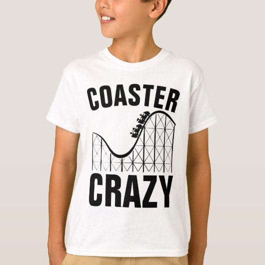 ROLLERCOASTER CRAZY T - Shirt (Vorderseite)