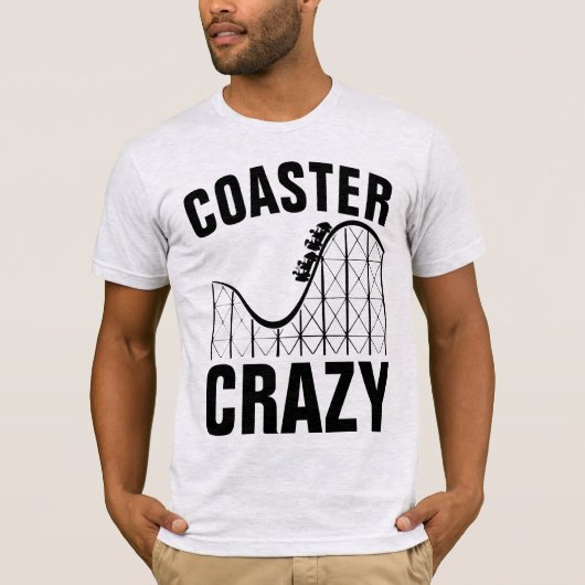 ROLLERCOASTER CRAZY T - Shirt (Vorderseite)