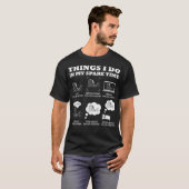 Rollercoaster-Dinge, die ich in meinem Freizeitthe T-Shirt (Vorne ganz)