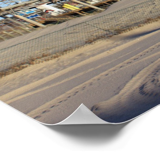 Rollercoaster Foto Poster (Ecke)