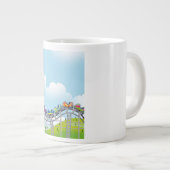 Rollercoaster Jumbo-Tasse (Vorderseite Rechts)