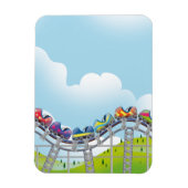 Rollercoaster Magnet (Vertikal)