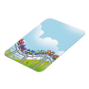Rollercoaster Magnet