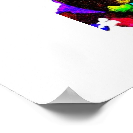 ROLLERCOASTER MULTICOLOR POSTER (Ecke)