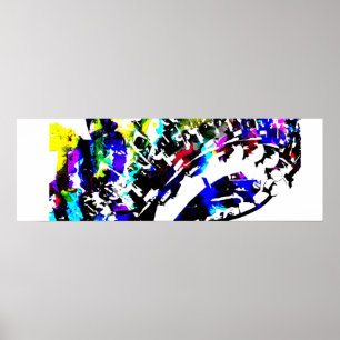 ROLLERCOASTER MULTICOLOR POSTER