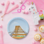 Rollercoaster Pappteller (Party)