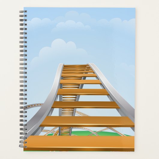 Rollercoaster Planer (Vorderseite)