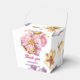 Rollercoaster Popcorn Custom Fun und Colorful Geschenkschachtel