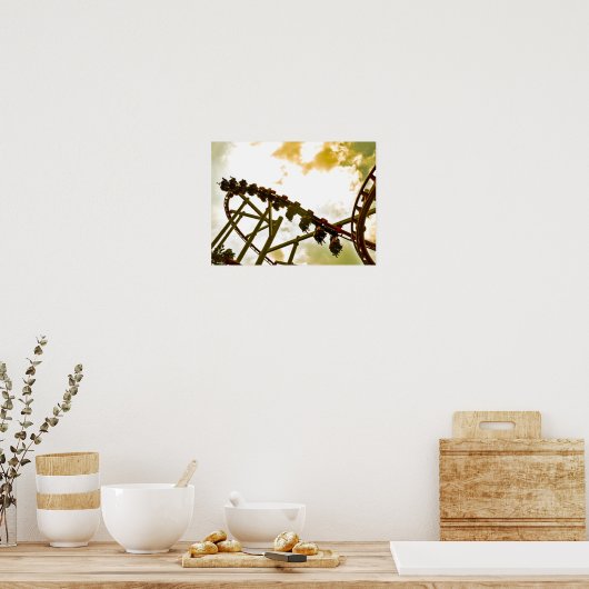 Rollercoaster Poster (Küche)